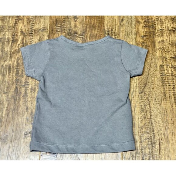 NEW Gus + Steel Graphite Tee 6-12 months - Picture 4 of 4